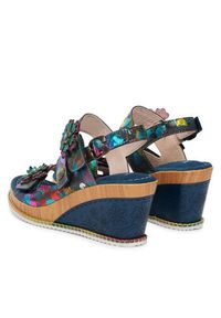 Laura Vita Sandały Ballon 22 Kolorowy. Materiał: skóra. Wzór: kolorowy #3