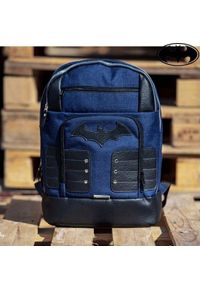 NoName - Plecak Casual Batman Granatowy. Kolor: niebieski. Wzór: motyw z bajki. Styl: casual #1
