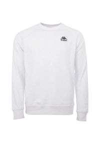 Bluza sportowa męska Kappa Taule. Kolor: biały