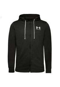 Bluza treningowa Under Armour Rival Terry. Typ kołnierza: kaptur. Kolor: czarny, biały, wielokolorowy. Materiał: bawełna, materiał. Sport: bieganie #1