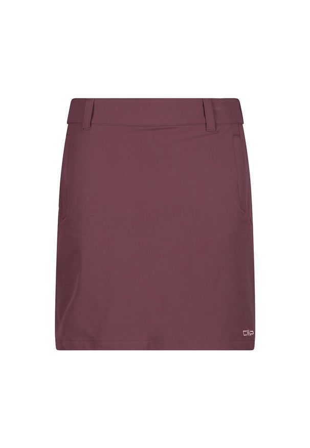 Damskie spódnico-spodenki 2 w 1 CMP. Kolor: czerwony, fioletowy, wielokolorowy. Sport: turystyka piesza