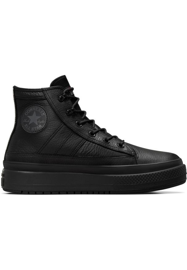 Adidasy Converse Chuck Taylor All Star Equip WP, Dla obu płci. Kolor: czarny. Materiał: skóra ekologiczna, materiał. Model: Converse All Star. Sport: fitness