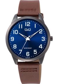 Zegarek QQ Zegarek męski QQ C32A-003P brązowy. Kolor: brązowy #1