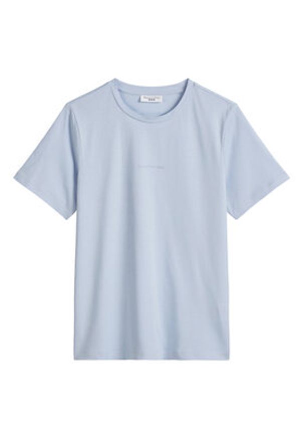 Marc O'Polo Denim T-Shirt 500 0006 452 Błękitny Regular Fit. Typ kołnierza: polo. Kolor: niebieski. Materiał: bawełna