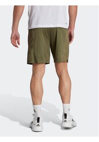 Adidas - adidas Szorty sportowe Train Essentials Seasonal Camo IJ9615 Zielony Regular Fit. Kolor: zielony. Materiał: syntetyk. Styl: sportowy #2