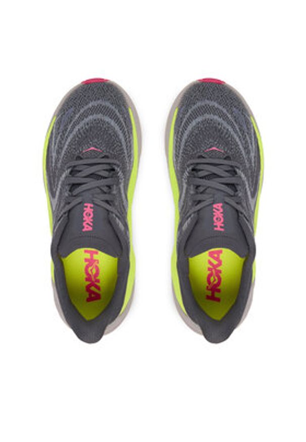 HOKA - Hoka Buty do biegania Arahi 8 1168691 Szary. Kolor: szary. Materiał: materiał