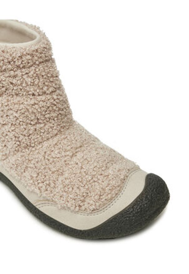 keen - Keen Śniegowce Howser Fold Down 1029458 Beżowy. Kolor: beżowy. Materiał: materiał