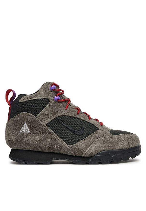 Nike Trekkingi FD0212 001 Szary. Kolor: szary. Materiał: zamsz, skóra. Sport: turystyka piesza