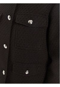 Hugo - HUGO Marynarka Alayna 50542615 Czarny Regular Fit. Kolor: czarny. Materiał: syntetyk, bawełna #4