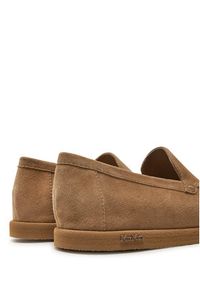 Max Mara Mokasyny Softloafers 2424526311600 Beżowy. Kolor: beżowy. Materiał: zamsz, skóra #4