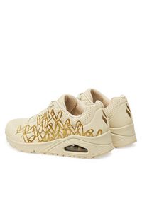 skechers - Skechers Sneakersy 177975/NTGD Beżowy. Kolor: beżowy. Materiał: skóra #5