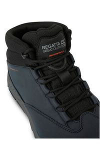 Regatta Trapery Denison RMF851 Granatowy. Kolor: niebieski. Materiał: skóra #2