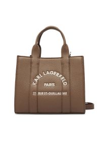 Karl Lagerfeld - KARL LAGERFELD Torebka B1W30042 Brązowy. Kolor: brązowy. Materiał: skórzane #1