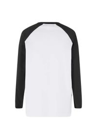 Urban Classics - Koszulka Chłopięca Organic Oversized Raglan. Kolor: czarny, biały, wielokolorowy. Długość rękawa: raglanowy rękaw. Sport: turystyka piesza