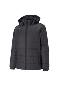 Kurtka Puma Team Liga Padded. Kolor: czarny, biały, wielokolorowy. Materiał: materiał. Sport: piłka nożna #1