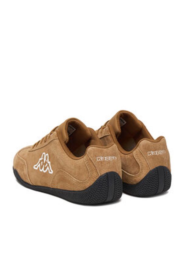 Kappa Sneakersy CEO-WP40-045Z-A Brązowy. Kolor: brązowy. Materiał: zamsz, skóra