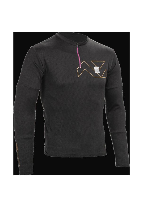 Koszulka rowerowa LEATT Jersey MTB Trail 4.0. Kolor: czarny. Materiał: jersey