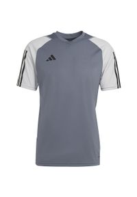 Koszulka piłkarska męska Adidas Tiro 23 Competition Jersey. Kolor: szary. Materiał: jersey. Sport: piłka nożna #1
