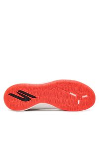 skechers - Skechers Buty do piłki nożnej Academy Ic 252128 WTQP Biały. Kolor: biały. Materiał: skóra
