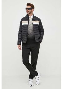 Karl Lagerfeld kurtka męska kolor czarny przejściowa. Kolor: czarny. Materiał: materiał #5