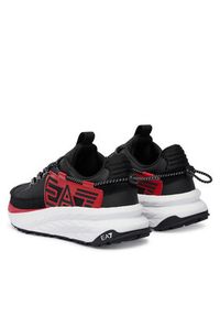 EA7 Emporio Armani Sneakersy 7X000352 AF18833 MZ151 Czarny. Kolor: czarny. Materiał: materiał