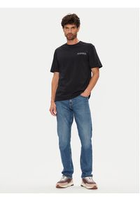 Napapijri T-Shirt S-Turrach NP0A893U Czarny Regular Fit. Kolor: czarny. Materiał: bawełna