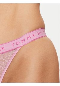 TOMMY HILFIGER - Tommy Hilfiger Stringi UW0UW05177 Różowy. Kolor: różowy. Materiał: syntetyk #3