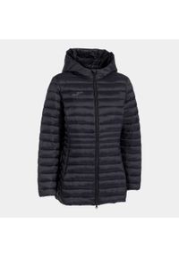 Joma - Kurtka sportowa damska Urban V Jacket. Typ kołnierza: kaptur. Kolor: czarny. Materiał: poliamid. Sport: turystyka piesza, fitness #1