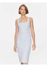 Hugo Sukienka koktajlowa Kanke 50511458 Niebieski Slim Fit. Kolor: niebieski. Materiał: syntetyk. Styl: wizytowy #1