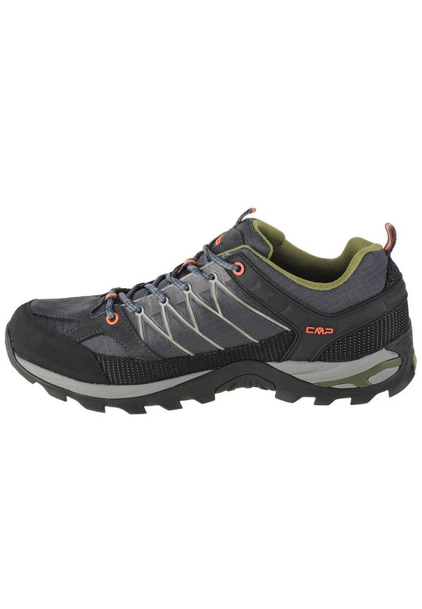 Buty trekkingowe męskie CMP RIGEL LOW. Kolor: wielokolorowy, czarny, szary