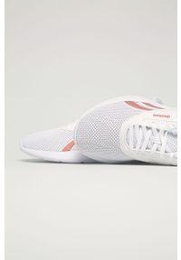 Reebok - Buty Lite 2.0. Nosek buta: okrągły. Zapięcie: sznurówki. Kolor: biały. Materiał: syntetyk, materiał, skóra ekologiczna, guma. Szerokość cholewki: normalna. Obcas: na obcasie. Wysokość obcasa: średni #5