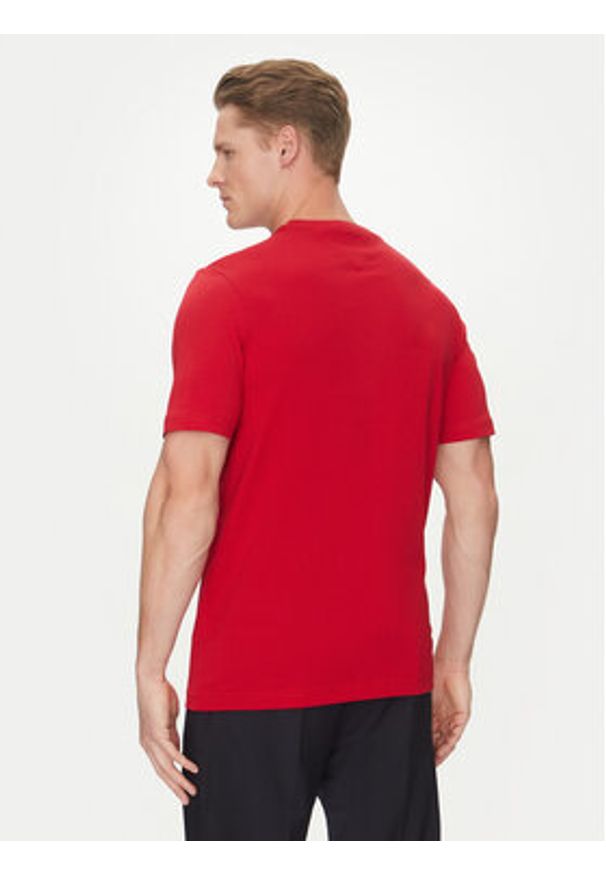 TOMMY HILFIGER - Tommy Hilfiger T-Shirt Chest Insert MW0MW36498 Czerwony Regular Fit. Kolor: czerwony. Materiał: bawełna