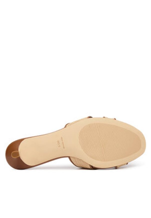 MICHAEL Michael Kors Klapki Cassidy Kitten 40S6CSMS2D Beżowy. Kolor: beżowy. Materiał: materiał