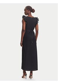Fracomina Sukienka koktajlowa FR25SD3005J46301 Czarny Regular Fit. Kolor: czarny. Materiał: syntetyk. Styl: wizytowy #5