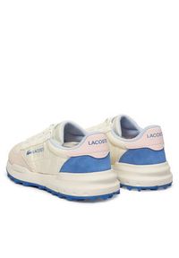 Lacoste Sneakersy Elite Active Evo 51SFA0166 Biały. Kolor: biały. Materiał: zamsz, skóra #5