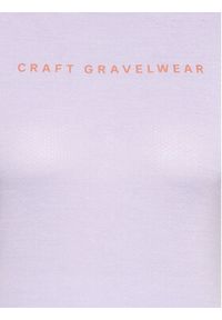 Craft Koszulka techniczna Gravel 1913184 Fioletowy Regular Fit. Kolor: fioletowy. Materiał: syntetyk