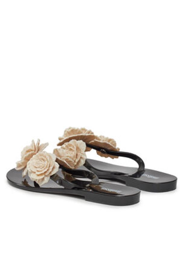 melissa - Melissa Japonki Melissa Harmonic Springtime Ad 35704 Czarny. Kolor: czarny