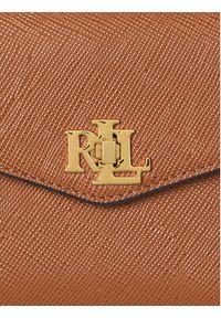 Lauren Ralph Lauren - LAUREN RALPH LAUREN Torebka 431966765007 Brązowy. Kolor: brązowy. Materiał: skórzane