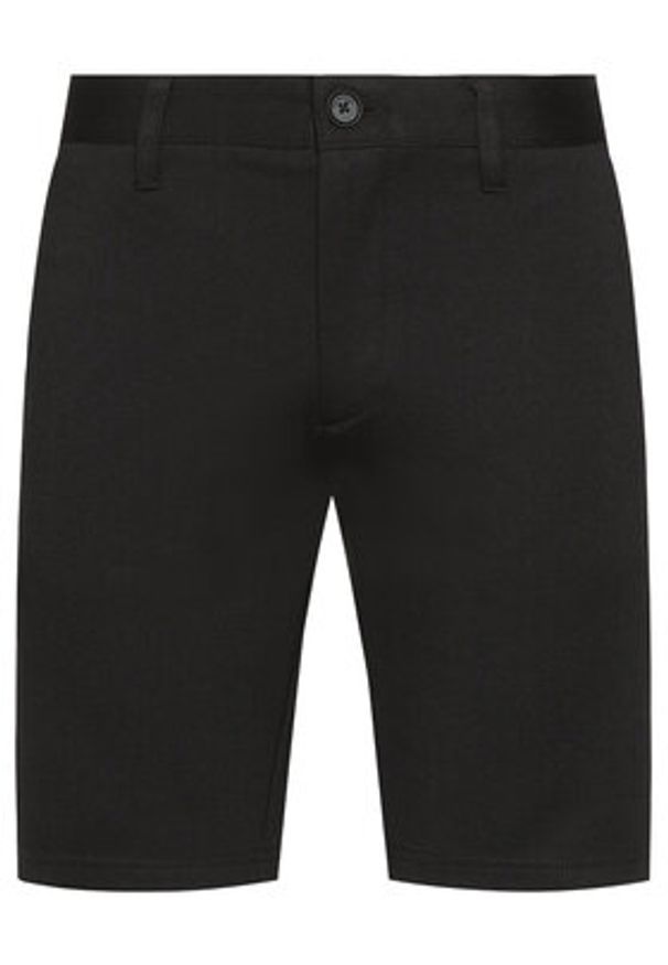 Only & Sons Szorty materiałowe Mark 22018667 Czarny Regular Fit. Kolor: czarny. Materiał: wiskoza