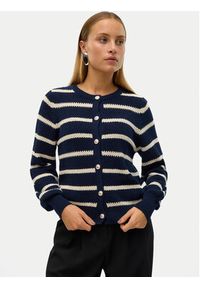 Vero Moda Kardigan Amazing 10319138 Granatowy Regular Fit. Kolor: niebieski. Materiał: syntetyk #6
