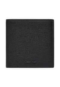 Duży Portfel Męski Calvin Klein. Kolor: czarny