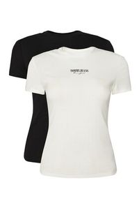 Tommy Jeans Komplet 2 t-shirtów Essential DW0DW21746 Kolorowy Regular Fit. Materiał: bawełna. Wzór: kolorowy #5