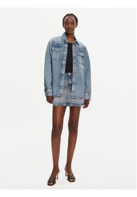 Liu Jo Koszula jeansowa UA5203 D4306 Niebieski Relaxed Fit. Kolor: niebieski. Materiał: bawełna, jeans #3