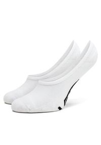 Vans Stopki Classic No Show VN000F10WHT1 Biały. Kolor: biały. Materiał: materiał