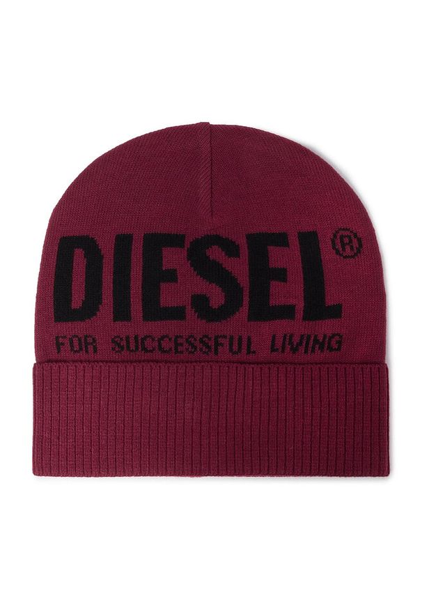 Czapka Diesel. Kolor: czerwony