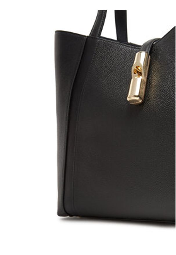 Furla Torebka Goccia L WB01788 BX3353 KH O6000 Czarny. Kolor: czarny. Materiał: skórzane