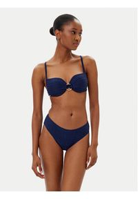 SELMARK - Selmark Góra od bikini BM017 Granatowy. Kolor: niebieski. Materiał: syntetyk #3
