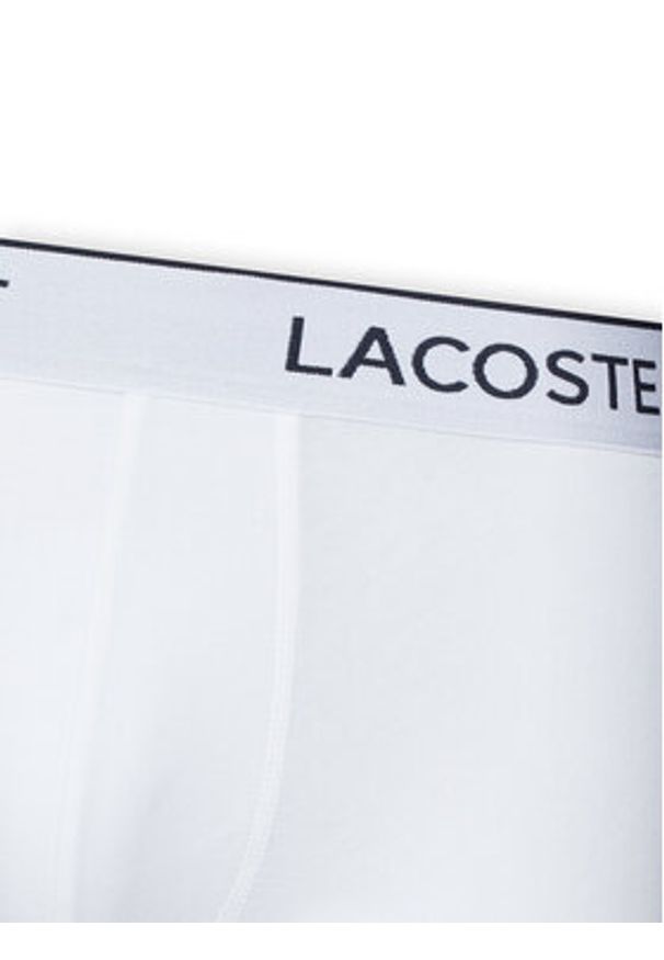 Lacoste Komplet bokserek 5H9002 Biały. Kolor: biały. Materiał: bawełna