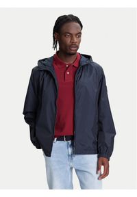 TOMMY HILFIGER - Tommy Hilfiger Kurtka przejściowa MW0MW40225 Granatowy Regular Fit. Kolor: niebieski. Materiał: syntetyk