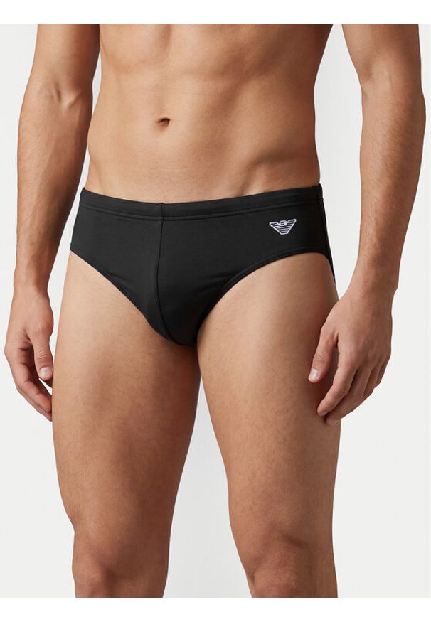 Emporio Armani Kąpielówki EM000570 AF20424 UC001 Czarny. Kolor: czarny. Materiał: syntetyk